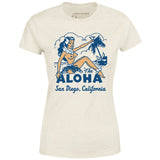 The Aloha - San Diego, CA - Vintage Tiki Bar - Women's T-Shirt