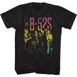 The B-52's - Band Photo Gradient Boyfriend Tee