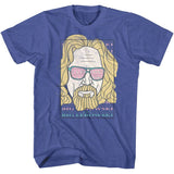 The Big Lebowski - Logo Sunglasses Boyfriend Tee
