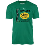 The Bowlero - San Diego, CA - Vintage Bowling Alley - Unisex T-Shirt
