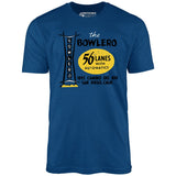 The Bowlero - San Diego, CA - Vintage Bowling Alley - Unisex T-Shirt