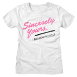 The Breakfast Club - Breakfast Club Sincerely Yours T-Shirt