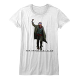 The Breakfast Club - Fist Pump Cut Out Womens T-Shirt