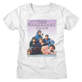 The Breakfast Club - Outline Logo Womens T-Shirt