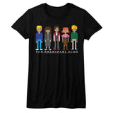 The Breakfast Club - Pixels Womens T-Shirt