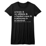 The Breakfast Club - Word Up Womens T-Shirt
