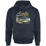 The Castle - Los Angeles, CA - Vintage Restaurant - Unisex Hoodie