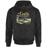 The Castle - Los Angeles, CA - Vintage Restaurant - Unisex Hoodie