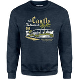 The Castle - Los Angeles, CA - Vintage Restaurant - Unisex Sweatshirt
