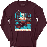 The Catalina Wine Mixer & Helicopter Expo - Long Sleeve T-Shirt