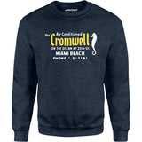 The Cromwell - Miami Beach, FL - Vintage Hotel - Unisex Sweatshirt