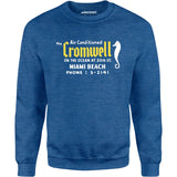 The Cromwell - Miami Beach, FL - Vintage Hotel - Unisex Sweatshirt