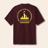 The Dead Rabbit - Irish Imports Welcome to New York T-Shirt - Athletic Maroon