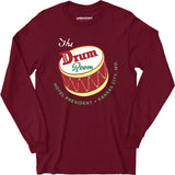 The Drum Room - Kansas City, MO - Vintage Restaurant - Long Sleeve T-Shirt