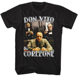 The Godfather - Godfather Don Vito Collage Boyfriend Tee