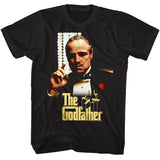 The Godfather - Godfather Gold Logo Point Boyfriend Tee