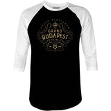 The Grand Budapest Hotel - 3/4 Sleeve Raglan T-Shirt
