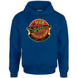 The Hub Roller Rink - Chicago, Illinois - Vintage Roller Rink - Unisex Hoodie