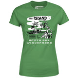 The Island Cafe v2 - Coronado, CA - Vintage Tiki Bar - Women's T-Shirt
