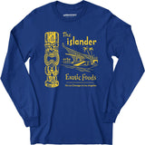The Islander - Los Angeles, CA - Vintage Tiki Bar - Long Sleeve T-Shirt