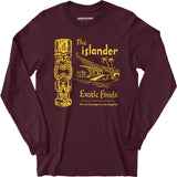 The Islander - Los Angeles, CA - Vintage Tiki Bar - Long Sleeve T-Shirt