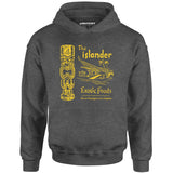 The Islander - Los Angeles, CA - Vintage Tiki Bar - Unisex Hoodie