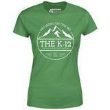 The K-12 He's Skiing on One Ski - Women's T-Shirt