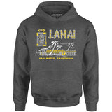 The Lanai - San Mateo, CA - Vintage Tiki Bar - Unisex Hoodie