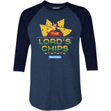 The Lord's Chips - 3/4 Sleeve Raglan T-Shirt