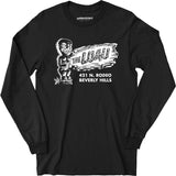 The Luau - Beverly Hills, CA - Vintage Tiki Bar - Long Sleeve T-Shirt