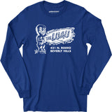 The Luau - Beverly Hills, CA - Vintage Tiki Bar - Long Sleeve T-Shirt