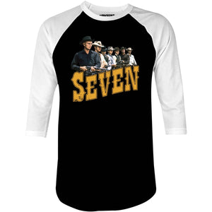 The Magnificent Seven - 3/4 Sleeve Raglan T-Shirt