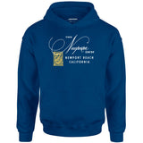 The Newporter Inn - Newport Beach, CA - Vintage Hotel - Unisex Hoodie