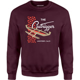 The Outrigger - Monterey, CA - Vintage Tiki Bar - Unisex Sweatshirt