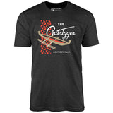The Outrigger - Monterey, CA - Vintage Tiki Bar - Unisex T-Shirt