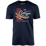 The Outrigger - Monterey, CA - Vintage Tiki Bar - Unisex T-Shirt