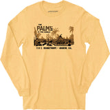 The Palms in the Jungle - Anaheim, CA - Vintage Restaurant - Long Sleeve T-Shirt