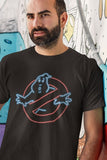 THE REAL GHOSTBUSTERS NEON GHOST BIG AND TALL T-SHIRT