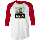 The Sands - Vintage Las Vegas - 3/4 Sleeve Raglan T-Shirt