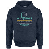 The Saxony - Miami Beach, FL - Vintage Hotel - Unisex Hoodie