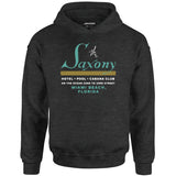 The Saxony - Miami Beach, FL - Vintage Hotel - Unisex Hoodie