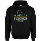 The Saxony - Miami Beach, FL - Vintage Hotel - Unisex Hoodie