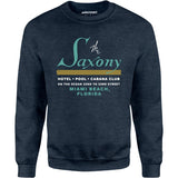 The Saxony - Miami Beach, FL - Vintage Hotel - Unisex Sweatshirt