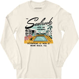The Seabrook - Miami, FL - Vintage Hotel - Long Sleeve T-Shirt