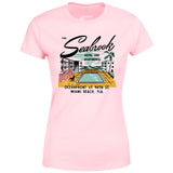 The Seabrook - Miami, FL - Vintage Hotel - Women's T-Shirt