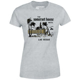 The Somerset House Motel - Vintage Las Vegas - Women's T-Shirt