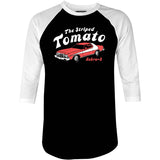 The Striped Tomato - 3/4 Sleeve Raglan T-Shirt