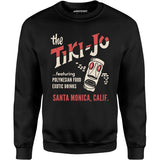 The Tiki-Jo - Santa Monica, CA - Vintage Tiki Bar - Unisex Sweatshirt