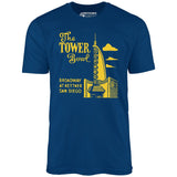 The Tower Bowl - San Diego, CA - Vintage Bowling Alley - Unisex T-Shirt