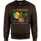 The Tropics - Dayton, OH - Vintage Tiki Bar - Unisex Sweatshirt